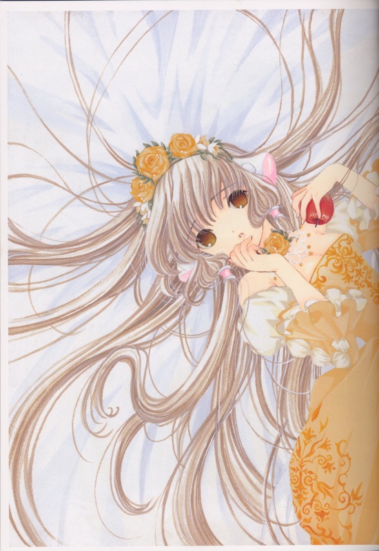 Otaku Gallery  / Art Books / Chobits - Fan Book / 004.jpg